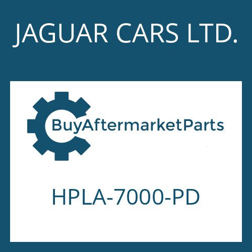 JAGUAR CARS LTD. HPLA-7000-PD - 8HP70X SW