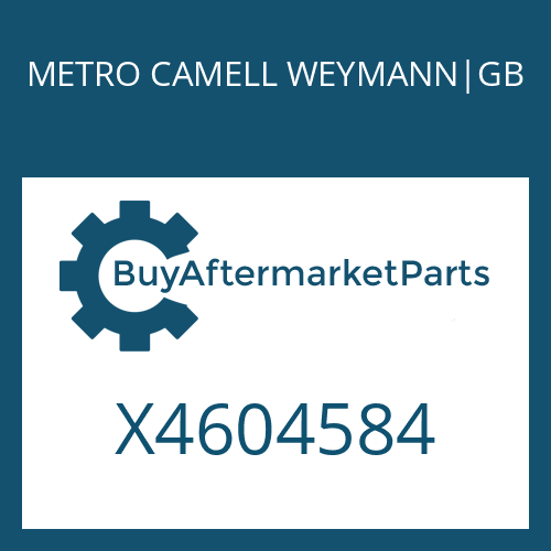 METRO CAMELL WEYMANN|GB X4604584 - S 5-35/2
