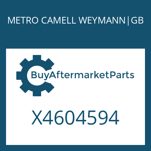 X4604594 METRO CAMELL WEYMANN|GB S 5-35/2