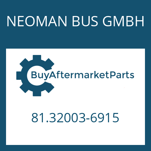NEOMAN BUS GMBH 81.32003-6915 - 12 AS 2001 BO