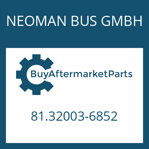 NEOMAN BUS GMBH 81.32003-6852 - 12 AS 2001 BO