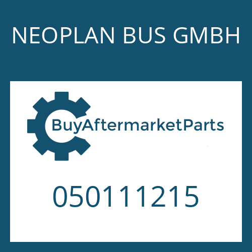 NEOPLAN BUS GMBH 050111215 - COVER