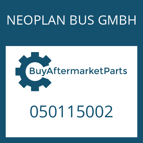 NEOPLAN BUS GMBH 050115002 - TUBE