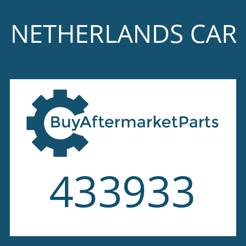 NETHERLANDS CAR 433933 - 4 HP 14