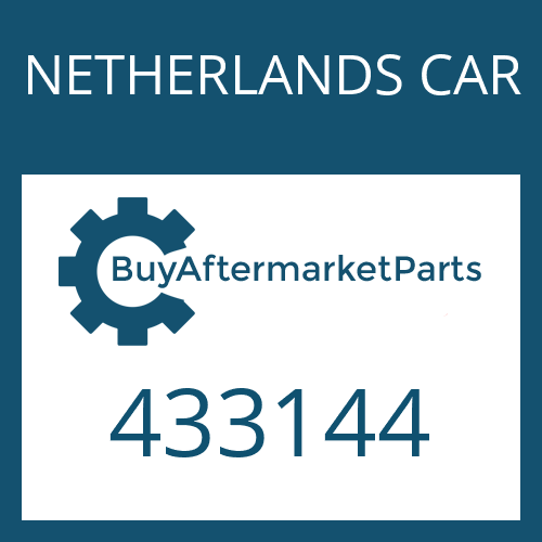 NETHERLANDS CAR 433144 - 4 HP 14