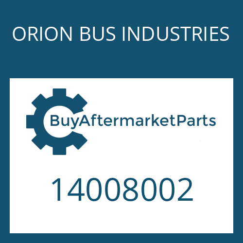 ORION BUS INDUSTRIES 14008002 - BRAKE DISC