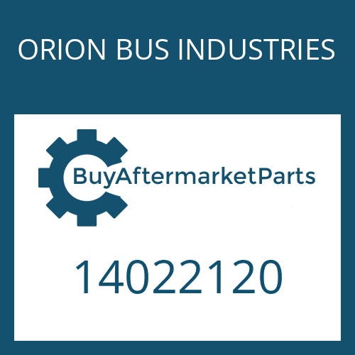 14022120 ORION BUS INDUSTRIES COVER