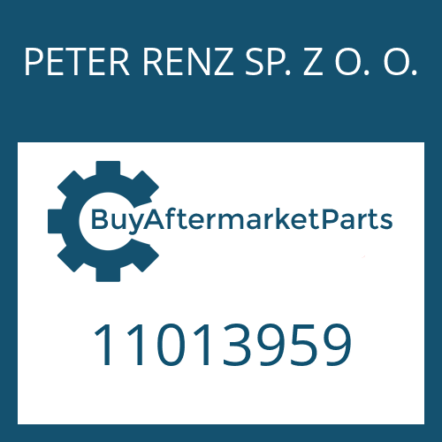 PETER RENZ SP. Z O. O. 11013959 - CASSETTE RING