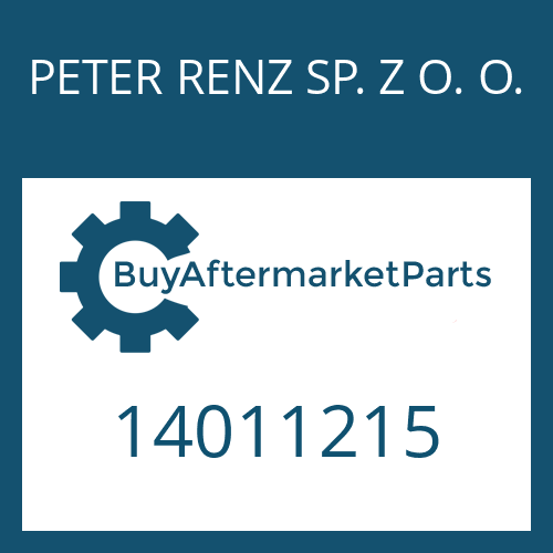 PETER RENZ SP. Z O. O. 14011215 - DISC BRAKE