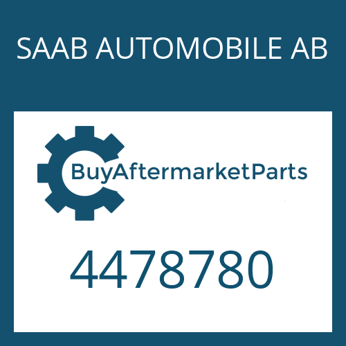 SAAB AUTOMOBILE AB 4478780 - 4 HP 18