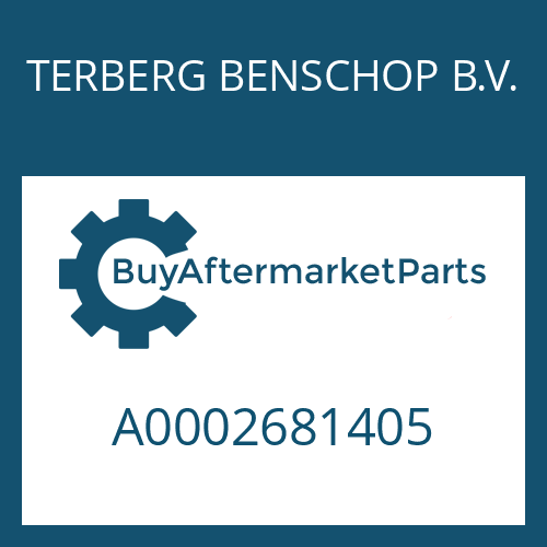 TERBERG BENSCHOP B.V. A0002681405 - COVER