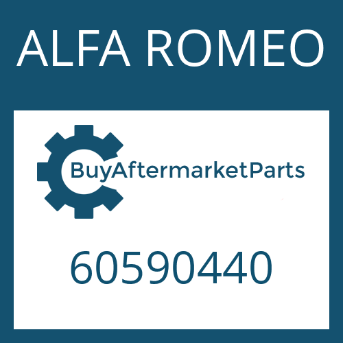 ALFA ROMEO 60590440 - 4 HP 18