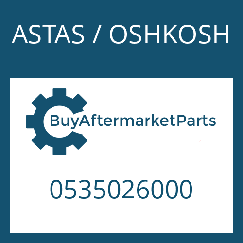 ASTAS / OSHKOSH 0535026000 - S 5-35/2