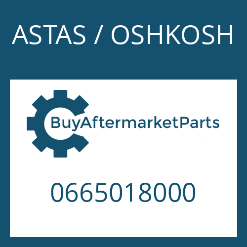 ASTAS / OSHKOSH 0665018000 - S 6-65