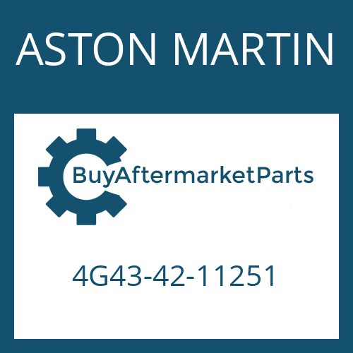 ASTON MARTIN 4G43-42-11251 - OUTPUT SHAFT