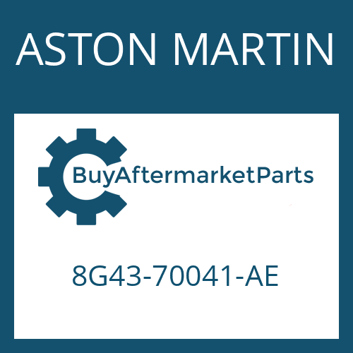 ASTON MARTIN 8G43-70041-AE - 6 HP 26 X SW