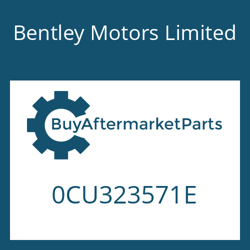 Bentley Motors Limited 0CU323571E - CONVERTER