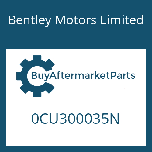 0CU300035N Bentley Motors Limited 8HP90A74 SW