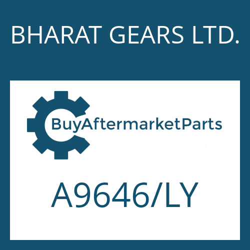 BHARAT GEARS LTD. A9646/LY - PLUG