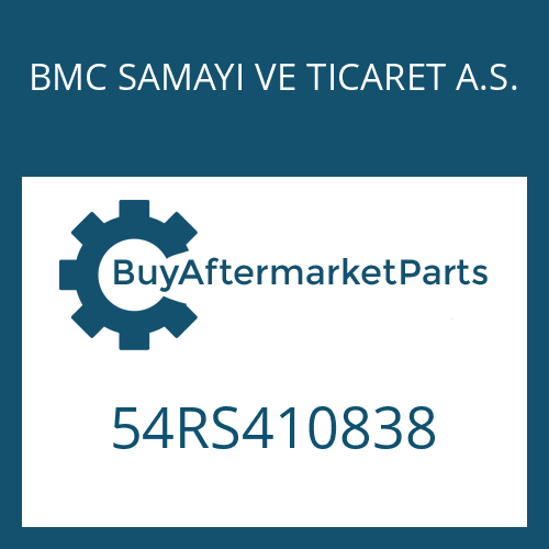 BMC SAMAYI VE TICARET A.S. 54RS410838 - 6 HP 592 NMOT