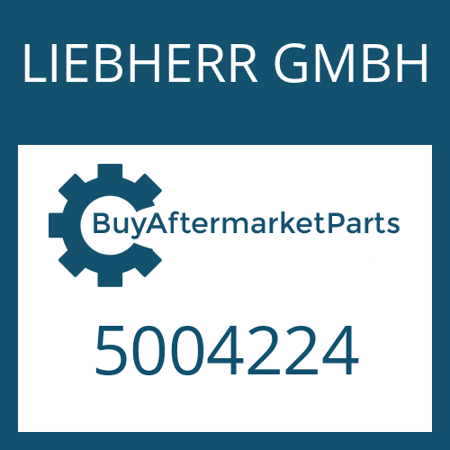LIEBHERR GMBH 5004224 - SPLIT RING