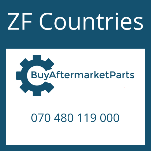 ZF Countries 070 480 119 000 - REPAIR KIT