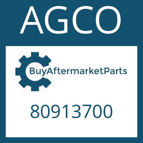 AGCO 80913700 - HEXAGON SCREW