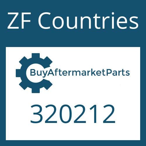 ZF Countries 320212 - CAP SCREW