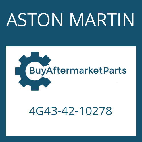 ASTON MARTIN 4G43-42-10278 - SCREW PLUG