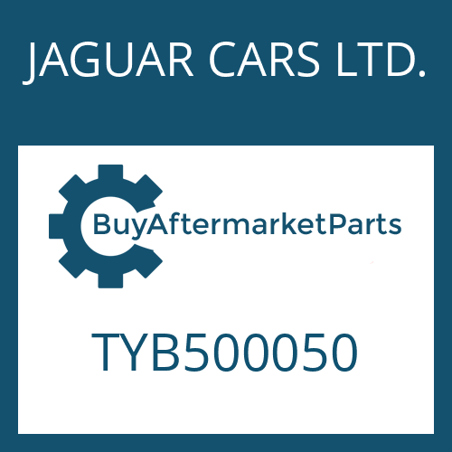 JAGUAR CARS LTD. TYB500050 - SCREW PLUG