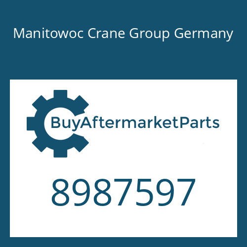 Manitowoc Crane Group Germany 8987597 - HEXAGON NUT