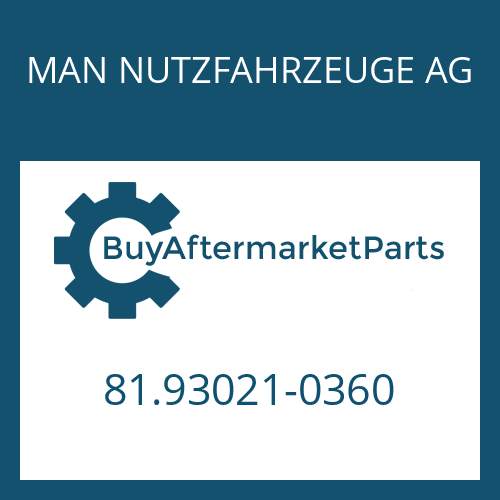 MAN NUTZFAHRZEUGE AG 81.93021-0360 - INNER RING