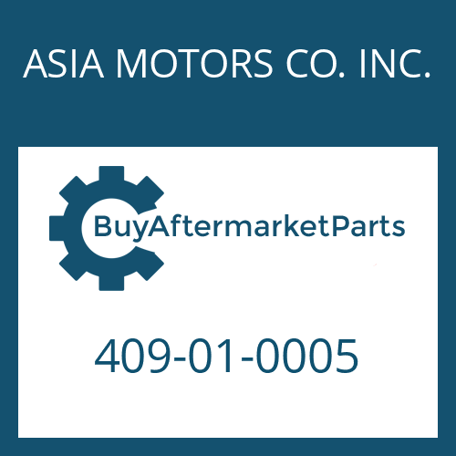 ASIA MOTORS CO. INC. 409-01-0005 - SCREW PLUG