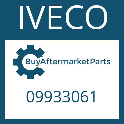 IVECO 09933061 - SCREW PLUG