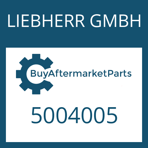LIEBHERR GMBH 5004005 - SCREW PLUG