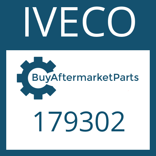 179302 IVECO SHAFT SEAL