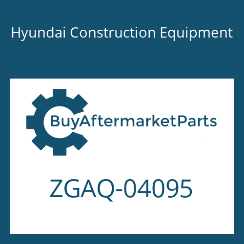 Hyundai Construction Equipment ZGAQ-04095 - BEARING-TAPERROLLER