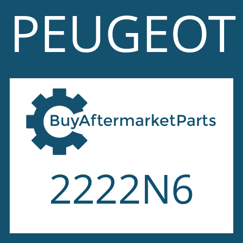 PEUGEOT 2222N6 - 4 HP 20