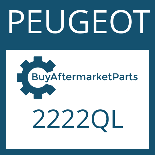 PEUGEOT 2222QL - 4 HP 20