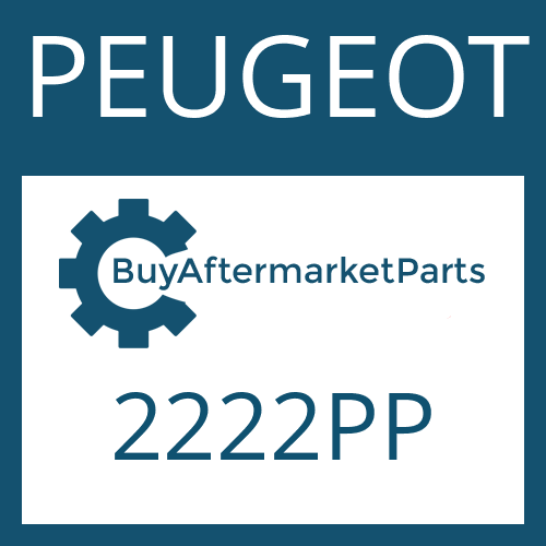 PEUGEOT 2222PP - 4 HP 20