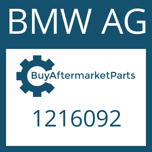 BMW AG 1216092 - 4 HP 22