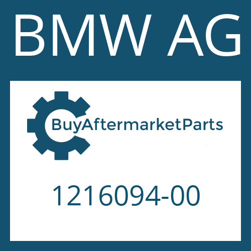1216094-00 BMW AG 4 HP 22