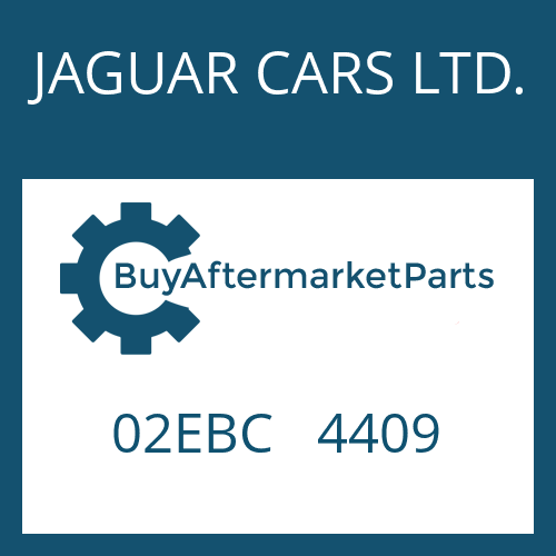 JAGUAR CARS LTD. 02EBC 4409 - 4 HP 24