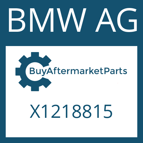 BMW AG X1218815 - 4 HP 24