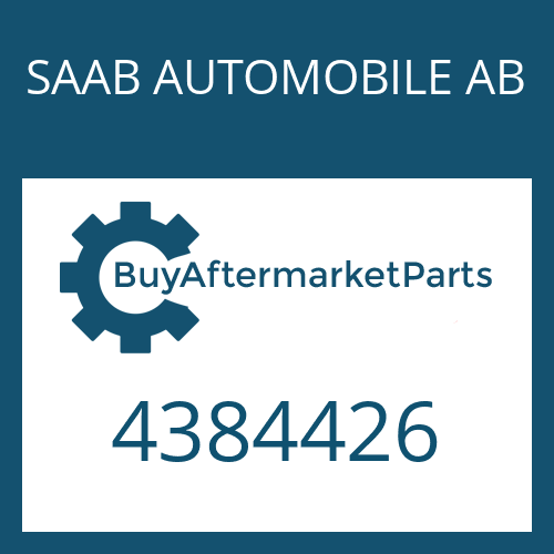 SAAB AUTOMOBILE AB 4384426 - 4 HP 18