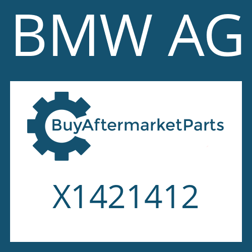 BMW AG X1421412 - 5 HP 18