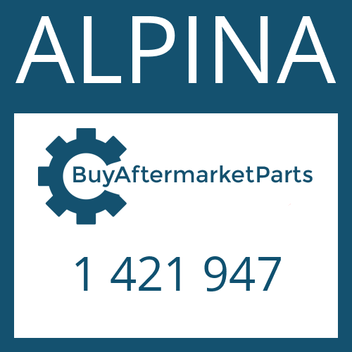 ALPINA 1 421 947 - 5 HP 18