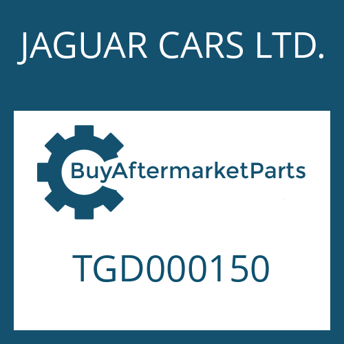 JAGUAR CARS LTD. TGD000150 - 5 HP 24