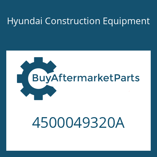 Hyundai Construction Equipment 4500049320A - 6 HP 26 SW
