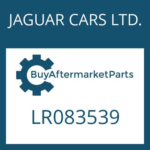 JAGUAR CARS LTD. LR083539 - 6 HP 26 X SW